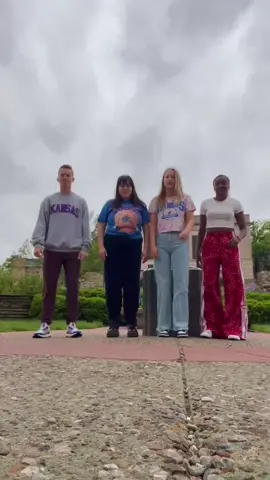 You can cross the threshold from student to graduate, but you’ll always be a Jayhawk. ❤️💙 #KUGrads    Video description: Four KU graduates hop over the camera one at a time, emerging on the other side in their Commencement regalia.