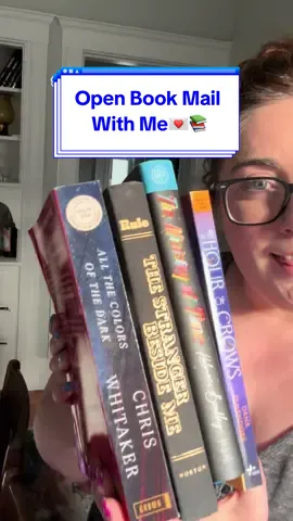 I look haggard but feel better so I’m FINALLY opening up some #BookMail that’s been stacking up! Stay tuned for like 12+ #BookJournal videos too 📚 Shoutout to @Michelle Martin for kicking off this fun sisterhood of the traveling book project she kicked off for our bookclub, so stoked to finally read #AnnRule #TheStrangerBesideMe!  #TheMinistryOfTime #BookOfTheMonth @Book of the Month #AllTheColorsOfTheDark #InTheHourOfCrows #PublisherMail 