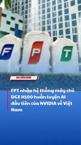 Ngày 9/5/2024, FPT nhập khẩu hệ thống máy chủ DGX H100 đầu tiên về nước, bước đầu hiện thực hóa dự án hợp tác chiến lược nhằm thúc đẩy phát triển trí tuệ nhân tạo tại Việt Nam cùng NVIDIA. FPT đang từng bước thực hiện biên bản ghi nhớ hợp tác ký kết cùng NVIDIA cuối tháng 4 vừa qua, triển khai dự án Nhà máy trí tuệ nhân tạo (AI Factory) nhằm phát triển hệ sinh thái AI và Cloud có chủ quyền tại Việt Nam. Đây là hệ thống máy chủ tiên tiến nhất của NVIDIA, theo NVIDIA là cỗ máy AI mạnh nhất hiện nay, được hàng loạt công ty công nghệ hàng đầu thế giới như Tesla, Meta, Microsoft… săn đón. Từ cuối năm 2023, nhu cầu về sản phẩm không ngừng tăng cao. Các doanh nghiệp phải chờ từ 36 đến 52 tuần khi đặt hàng với NVIDIA, theo báo cáo phân tích từ Omdia. #cafechungkhoan #dautuchungkhoan #chungkhoan #cophieu #vnindex #fpt 