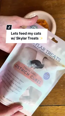 Who else ordered from @Skylar Treats ? 🥰💗 Also used today: @Instinct Pet Food - Chicken Pate @TikiPets - Salmon Broth Bowls linked in bio 💗 #catfood #cattreats #cathealth #catnutrition #felinenutrition #healthycat #cattok #catsoftiktok #feedmycats #catmeal #catdinner #catmom #cattips #catfoodtips #catlover #catlife #catproducts 