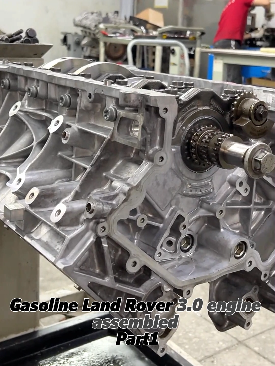 🚗🛠Gasoline Land Rover 3.0 engine assembled#landrover #LandRover #engine #engineassembly #fypage #fypシ゚viral #fy 😸