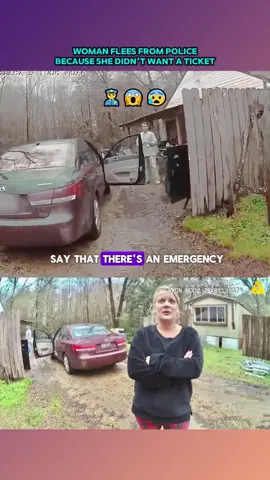 Woman Flees From Police Because She Didn’t Want a Ticket Part 2 #copsoftiktok #police #policeofficer #cops #copsusa #policecar
