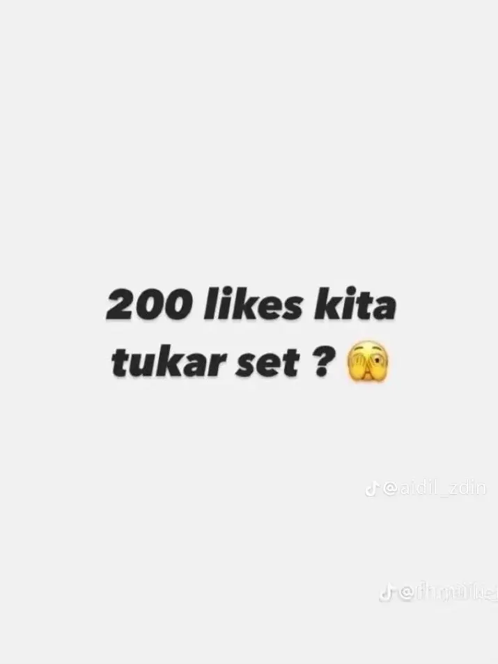 tak payah like haha