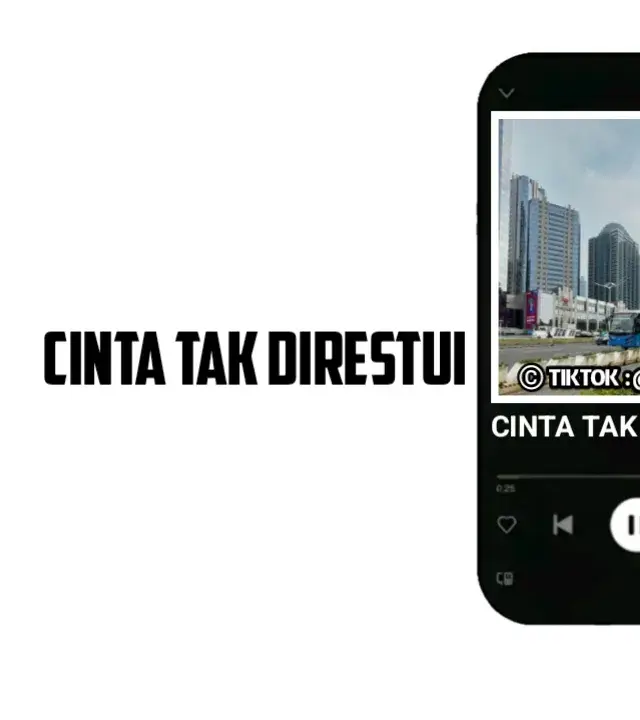 CINTA TAK DIRESTUI #cintatakdirestui #liriklagu #lirikrandom #song #lagu #coverlagu #aicover #fypシ゚viral #fyp 