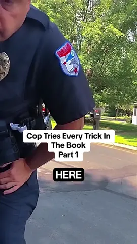 Cop Tries Every Trick In The Book #cops #copsoftiktok #police #policeofficer #lawsuit #lawyer #lawyer #unlawful #1stamendment #cars #carsoftiktok #powertrip #wrong #usa #flypシ #viralvideo 