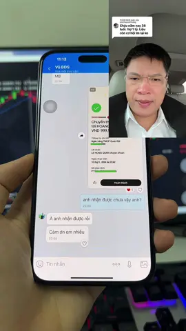 Giúp anh zai BĐS từ 40tr lên 1,1tỷ cuối ngày #crypto #chungkhoan #xuhuong #dautuchungkhoan #forex 