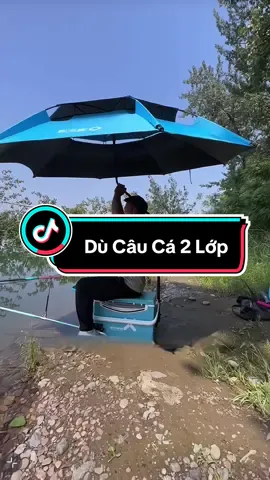 Ô Câu Cá, Dù Câu Cá Rộng 2 m, 2 Lớp Vải Chống Thấm #xuhuong #trending #noidiatrung #dogiadung #ducauca