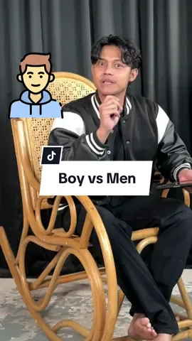 Boys vs Men gua sih bisa jadi semuanya... kadang pake Outfit Men kadang Outfit Boys