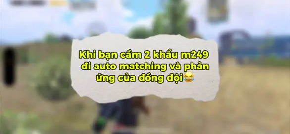 Khi bạn cầm 2 khẩu m249 và phản ứng của đồng đội😂#pubgmobile #pubg #xuhuong #trending #foryou 