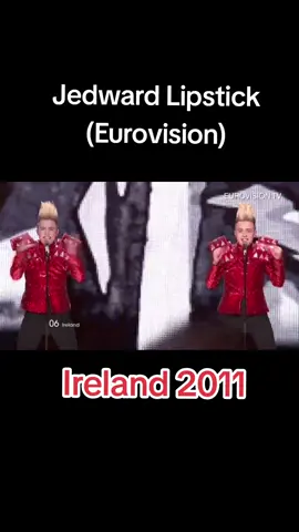 #jedward #lipstick #eurovision #ireland #2011 