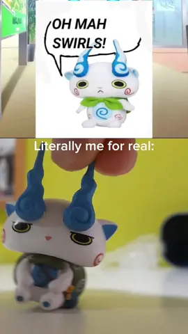 OH MAH SWIRLS!!!!! 🌪💫🌪💫🌪💧 #yokai #yokaiwatch #komasan #ohmahswirls #meme #memes #shitposting #shitpost #humor #trend #literallyme #foryou #foryoupage 