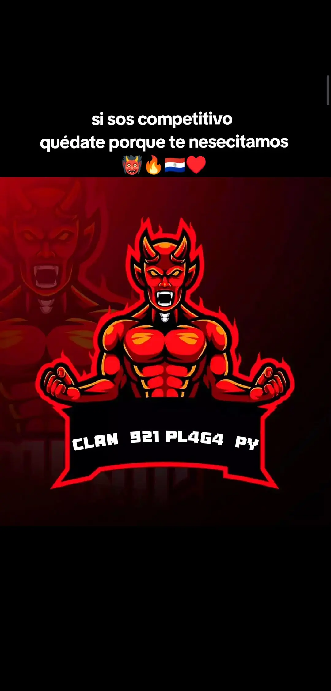 SI TE INTERESA ENTRAR PUES SI ERES COMPETITIV@ PUES BIENVENID@ LOS KP 🇵🇾♥️👺👹🔥 #paratiiiiiiiiiiiiiiiiiiiiiiiiiiiiiii #hazmeviraltiktok😊 #clan #921_pl4g4_py #921_luis_py #👺👺👹👹👹💀💀 #paraguay🇵🇾 #paratialmundo🌺 #🥵👹⚡🔥 #hashtag #hazmeviral #happy #paratiiiiiiiiiiiiiiiiiiiiiiiiiiiiiii #paraguay🇵🇾 