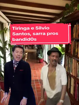 Tiringa e Silvio Santos dançando. #dc #dancinha #funk #passinho 