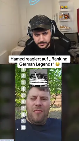 Hamed reagiert auf ,,Ranking German Legends“ 😂 | #hamedloco #hamed #foryou #fy 