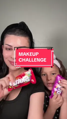 SKITTLES ELIGE NUESTRO MAQUILLAJE 🌈💘✨ #skittleschallenge #makeupchallenge #makeup 