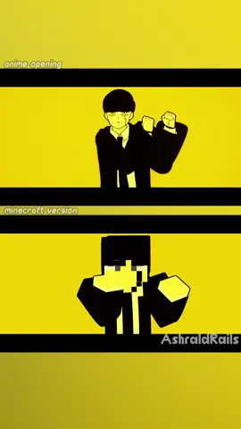 Anime Opening in Minecraft #Minecraft #minecraftmemes #foryoupage #foryou #fyp 