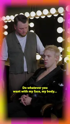 @thetourettesbarber meets @mustiimusic and @saba0omusic, Belgium and Denmark's #Eurovision entries, to discuss everything from hair to mental health Watch #Eurovision2024 live on #iPlayer and listen on #BBCSounds #Mustii #SABA #TheTourettesBarber 