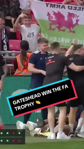 GATESHEAD ARE FA TROPHY WINNERS FOR THE FIRST TIME! 🏆👏 #GatesheadFC #FATrophy 