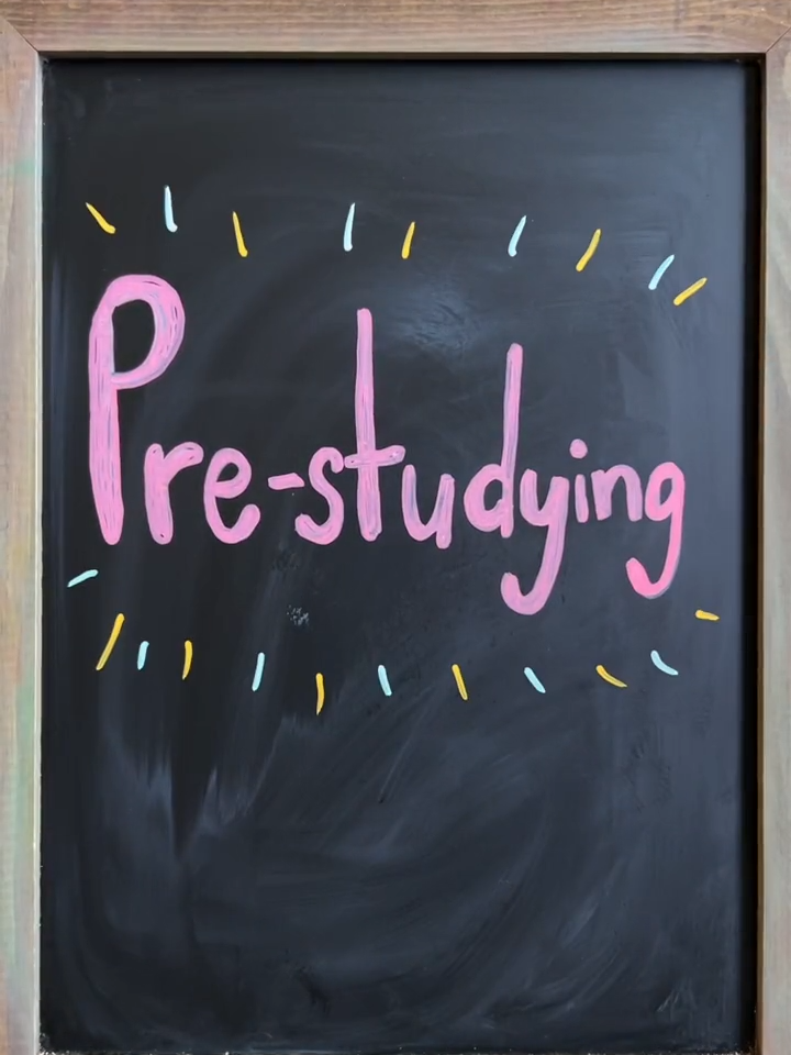 📚 Prestudying is one part of the study method I implemented that drastically helped improve my overall comprehension and retention. I used to walk into lecture not even knowing what we were about to learn. It took a lot of effort to keep up because all of the information was new. I like to think of prestudying as looking up the menu before you go out to eat. You aren’t learning everything you need to know, but you are at least becomign familiar enoguh with the topic so when you get to lecture everything doesn’t feel so foreign. And prestudying DOESN’T have to take a lot of time- simplying skimming your syllabus, powerpoint, or other study materials on the topic for 20 minutes could really make a difference. Have you implemented prestudying into your study routine? #studytok #nursingschool #nursingstudent #nursingstudentsoftiktok #studymethod #StudyTips #nclexstudying