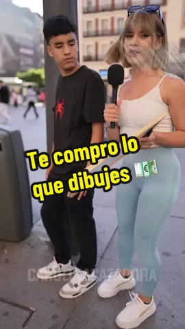 Lo que dibujes te lo compro 😱💶