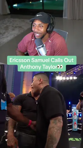 Ericsson Samuel Calls Out Anthony Taylor👀 #misfits #misfitsboxing 