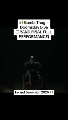 🇮🇪 Bambi Thug - Doomsday Blue (Ireland Eurovision 2024, Grand Final, FULL HD LIVE PERFORMANCE) #eurovisionflare #eurovision #eurovision2024 #foryou #fyp #viral #trending #xyzbca #ireland #bambithug 