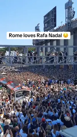 #Rafa’s aura on full display in #Italy 🐐🎾 (via georgespalluto/X) #tennis #rome #nadal 