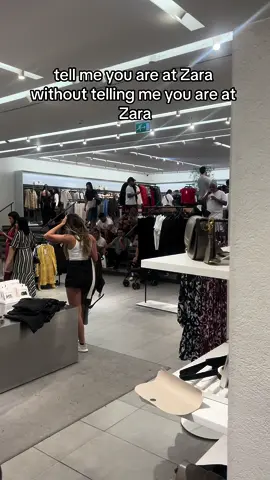 Tell me you are at Zara without telling me you are at Zara… #zara #zarahaul 