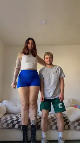 A comprehensive tutorial on how short people should be treated #height #tallgirl #tallgirlproblems #heightdifference #shortkings 