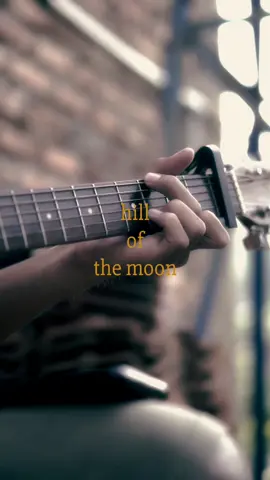 outro hill of the moon✨ #chord #fingerstyle #cover #guitar 