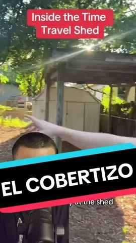 Replying to @kathiamadsen968POR FIN CONOCEMOS  EL COBERTIZO DEL TIEMPO #nuevomilenio #conspiracy #conspiracytiktok #timetravel 