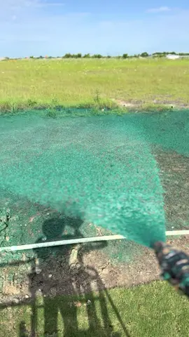 Sights and sounds of hydroseeding. Bermuda going in on a new warehouse. #construction #erosioncontrol #growing #growinggrass #asmr #hydroseeding #rockwall #texasconstruction #dirtwork #fypage #foryoupage 