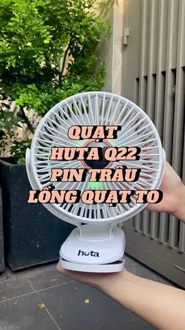 Quạt Tích Điện Huta Q22 Tích Hợp Nhiều Tính Năng #quattichdien #HangHieuDealTo #sieuhoinhasangtao #quatkepcoden #quathuta10000mah 