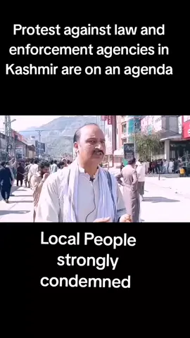 Local people strongly condemned the terrorist activities behind the protest in Kashmir. #kashmirprotest #foryou #viralvideo #tiktoktrending  #whattowatch 
