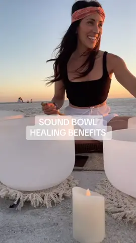 The vibrational power of sound✨ #soundhealing #soundbowl #soundbath #soundbathflorida #florida #vibrationalhealing 