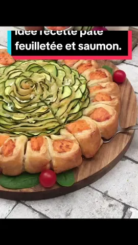 idée recettes pâte feuilletée et saumon#pourtoi#nizochanel@samya94 