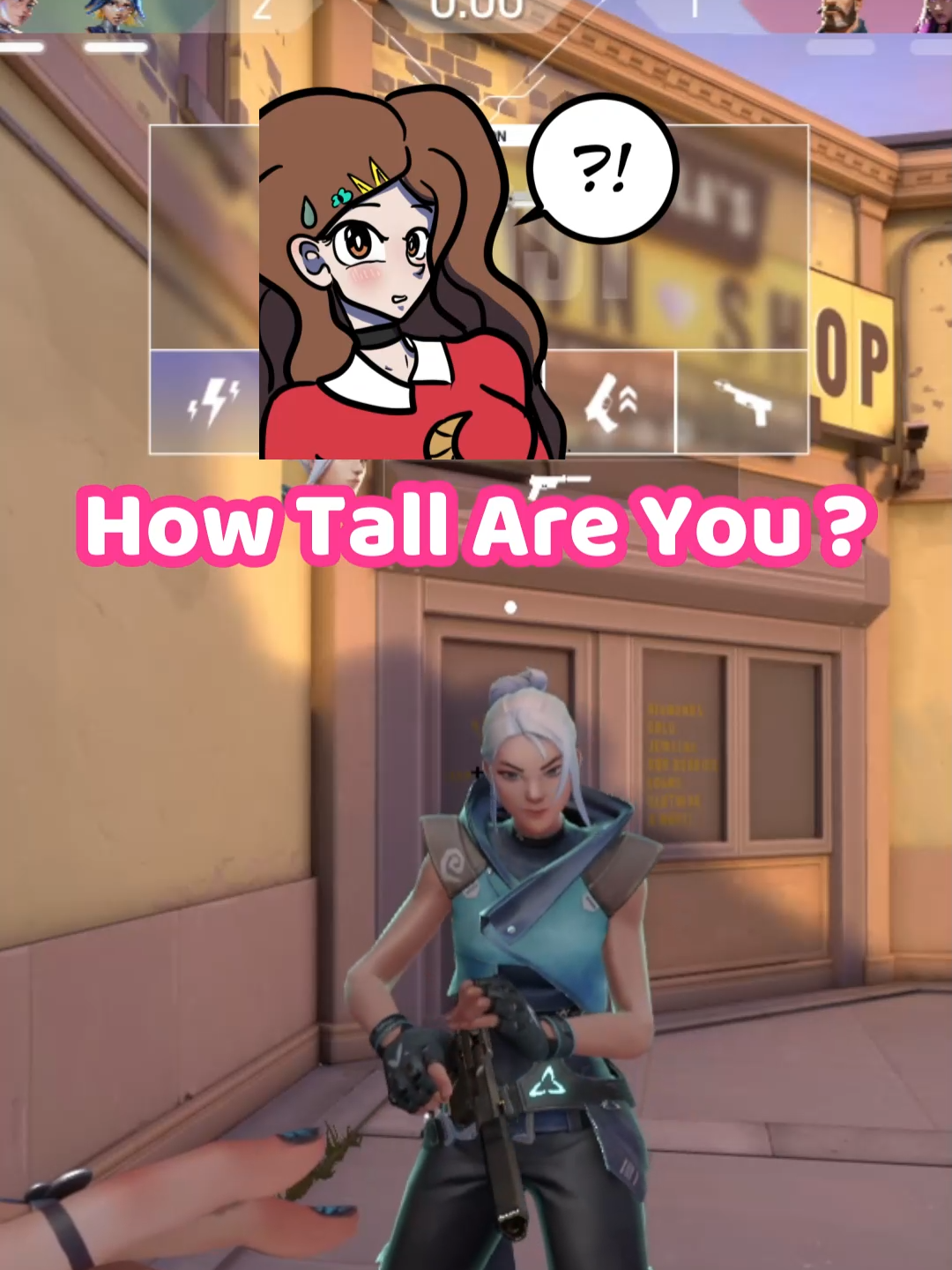 Jett Laughs Because Of My Height  ?! 🥲 #Valorant #valorantclips #valorantfunny #videogames #gaming #GamerGirl #fyp