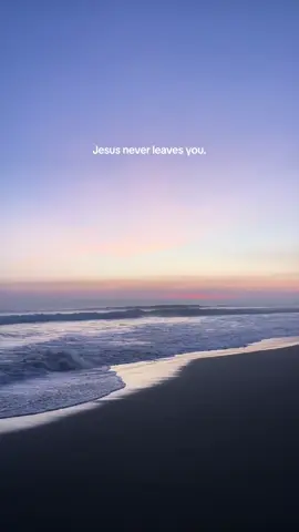 Jesus never leaves you 🤍 #christiantiktok #orthodoxchristian 