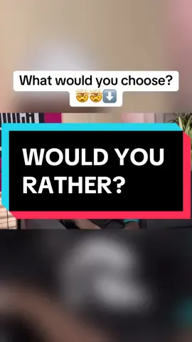 What would you pick⬇️🤯 #johnnycarey #podcast #podcastclips #thegoodenoughpodcast #viral #wouldyourather #blowthisup 