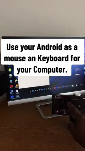 Use your Android as a mouse an Keyboard for your Computer. #tech #pctips #computer #computerrepair #computertips #tips #windowsUpdate #setup #foryou 