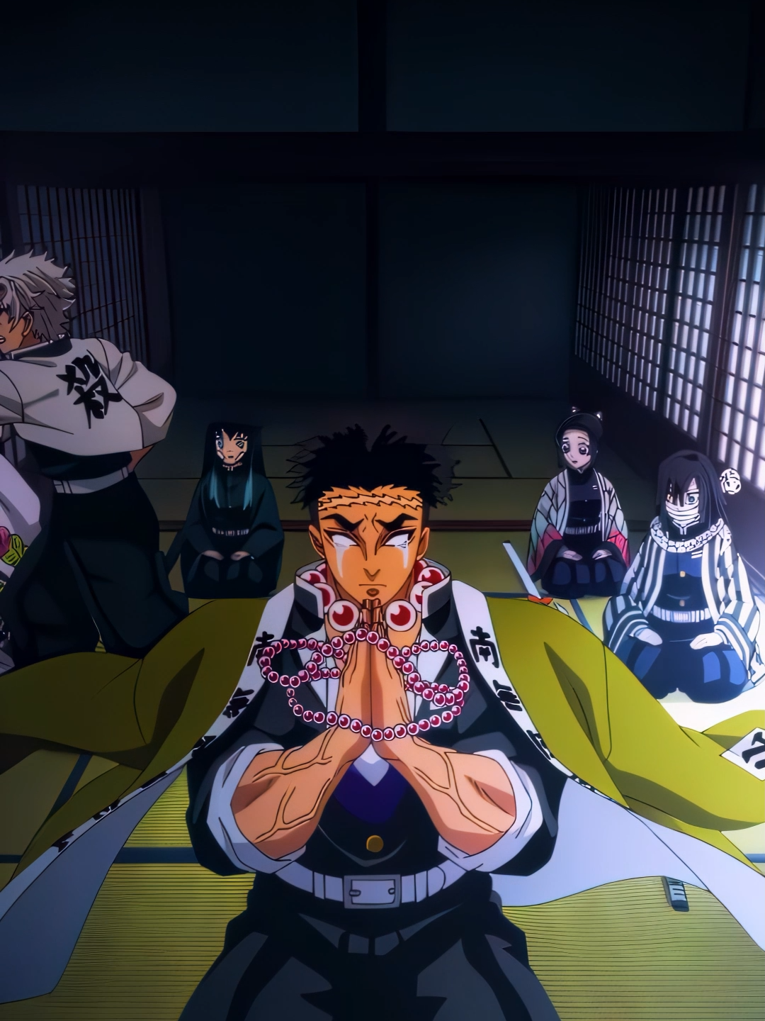 who's seen the new season? #anime #kimetsunoyaiba #gyomei #obanai #muichiro