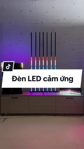 Đèn LED cảm ứng âm thanh nhiều màu sắc, deco phòng làm việc, trnag trí dàn âm thanh karaoke gia đình*+*🎤🎙🎤🎙 #dencamung #denledthongminh #denledcamungnhac #dencamungthongminh #dencamungnhac #giadungthongminh #giadungbachiem 