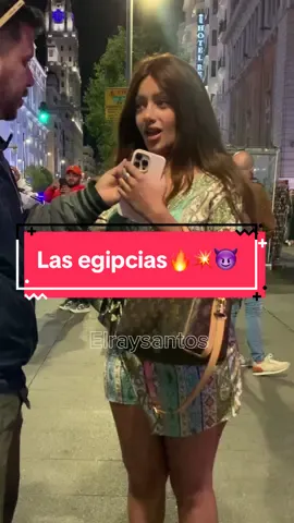 Las Egipcias🔥💥😈 #viral #viralvideo #viraltiktok #reels #reelsinstagram #entrevista #spain #madrid #tiktok 