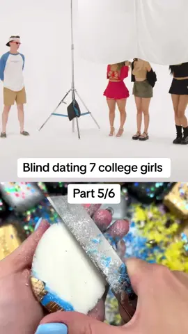 Blind dating 7 college girls | part 5 #fyp #blinddate #trevorwallace 