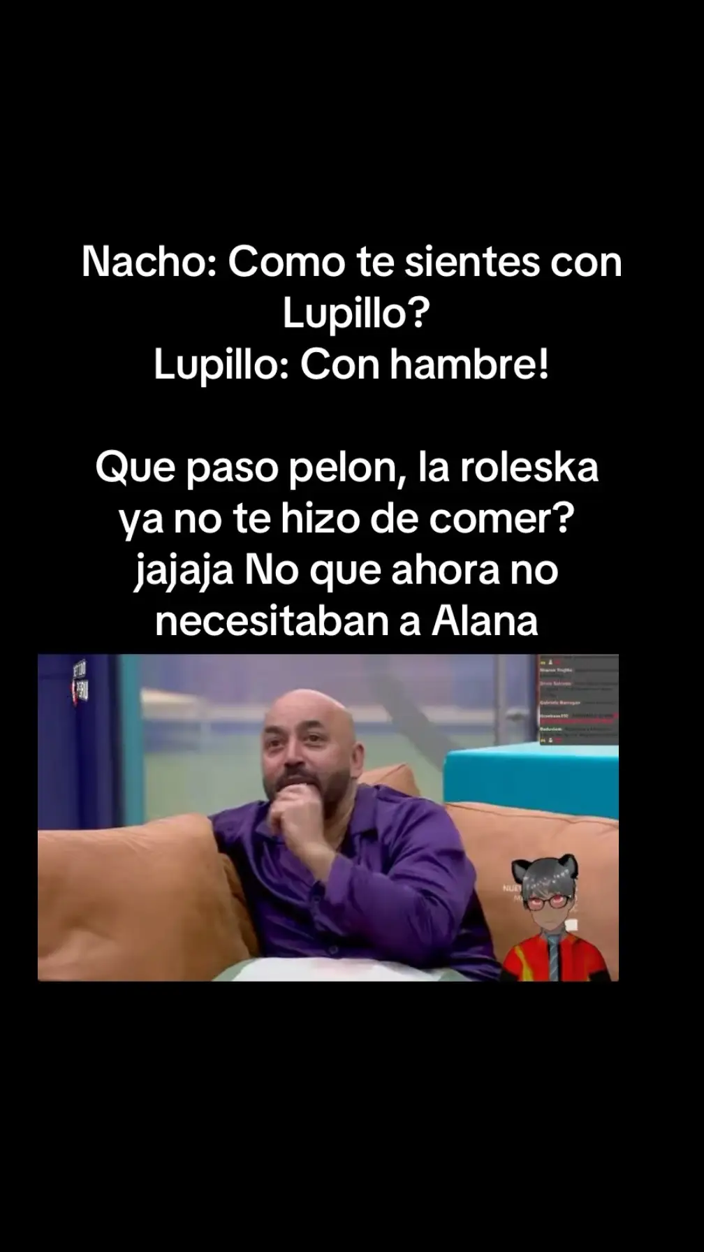 Nada mas un dia duraron haciendose de comer ellos mismos jaja #alanalliteras #roleska #aleska #aleskagenesis #lcdlf4_reality #lupillorivera #maripilyrivera 