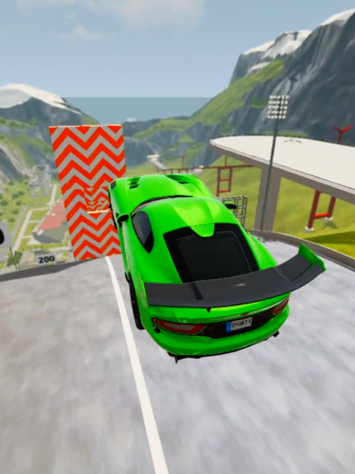 Precision jump with 10 wall part5 #beamng #beamngdrive #fyp #fouryoupage #gaming