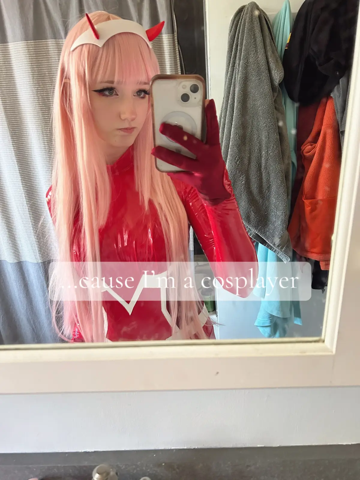 I really need cosplay zero teo again soon 😭 #cosplayer #cosplay #trend #fyp #foryou #cute #kawaii #zerotwo #zerotwocosplay 