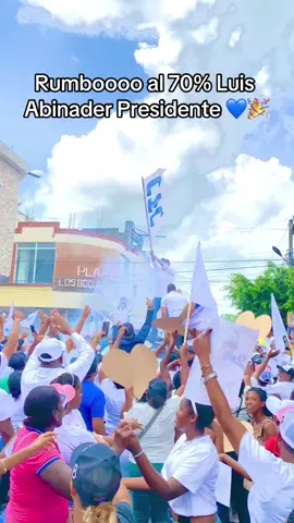 !En Hato Mayor del Rey el pueblo salio a las calles a pedir 4 años mas para Luis Abinader . #luisabinaderpresidente2024 #vypシ #viraltiktok #paratiii 