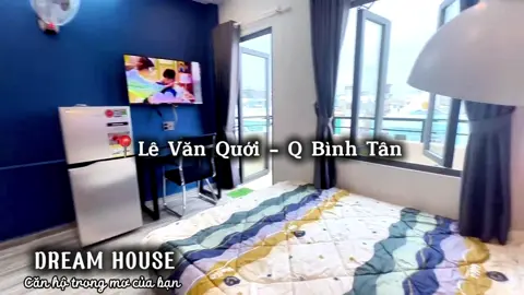 ĐĂNG LẦN 2 VÌ QUÁ XINH ĐẸP ❤️ Studio đầy đủ nội thất ban công riêng biệt siêu đẹp thoáng mát mới 100% #dreamhouse #xuhuong #canhomini #reviewphongtro #quanbinhtan 