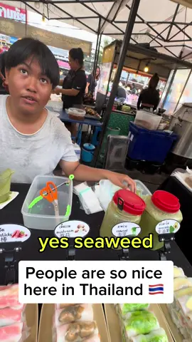$0.27 spring roll in Thailand 🇹🇭 #streetfood #foodreview #food #thailand